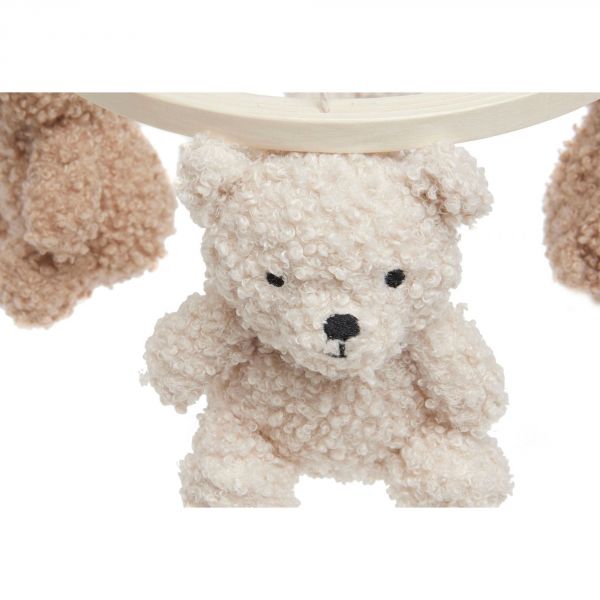 Mobile d'éveil bébé Teddy Bear Naturel et Biscuit