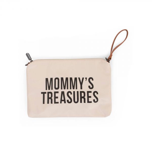 Pochette Mommy's Treasure Blanc cassé