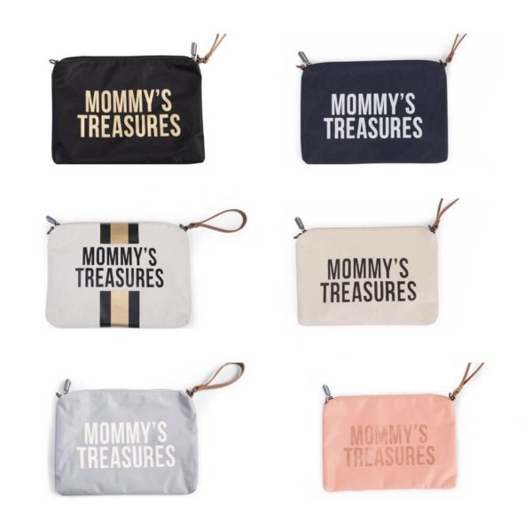 Pochette Mommy's Treasure Blanc cassé