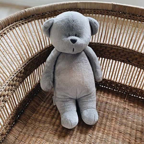 Peluche Veilleuse Ours Gris