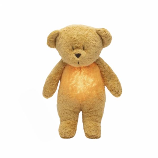 Peluche Veilleuse Ours Nature Bio Miel