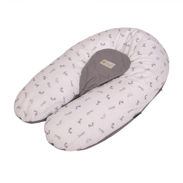 Coussin d'allaitement Multirelax+ Polyester coton Lapins