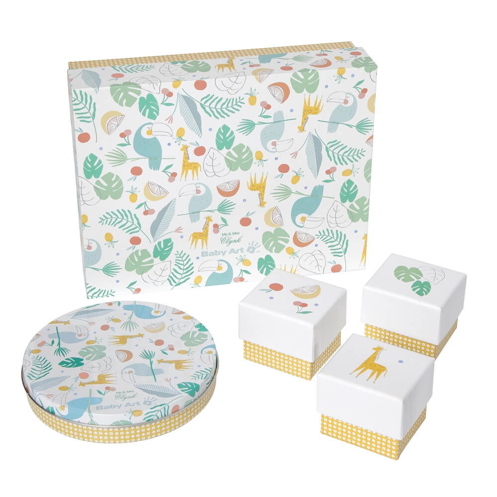 Baby Art Coffret souvenirs et empreintes My Baby Gift Box ...