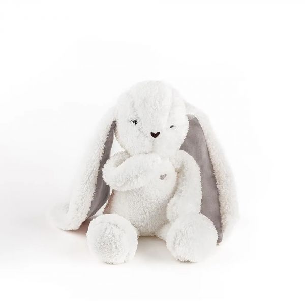 Peluche Lapin Ecru-Grey