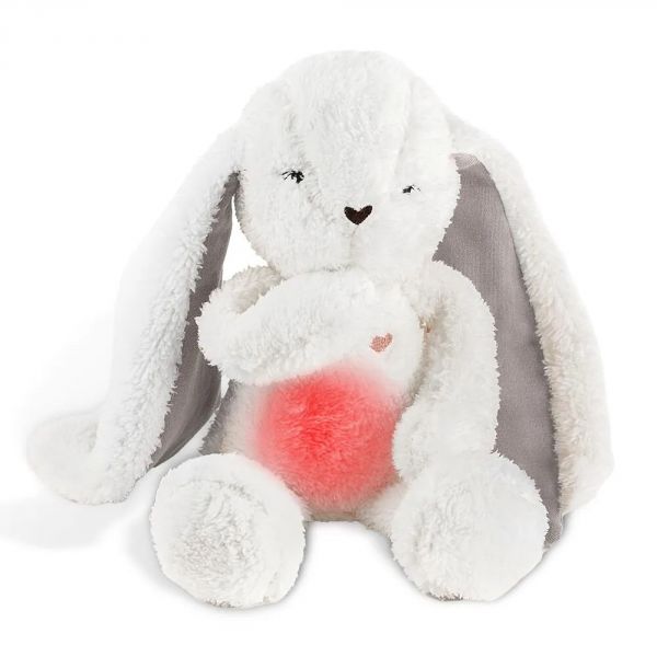 Peluche Lapin Ecru-Grey