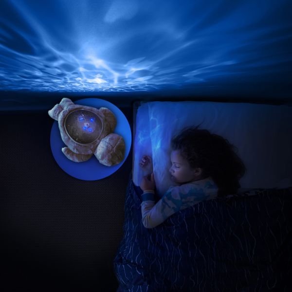 Peluche veilleuse bébé projection Phoque Aqua Dream