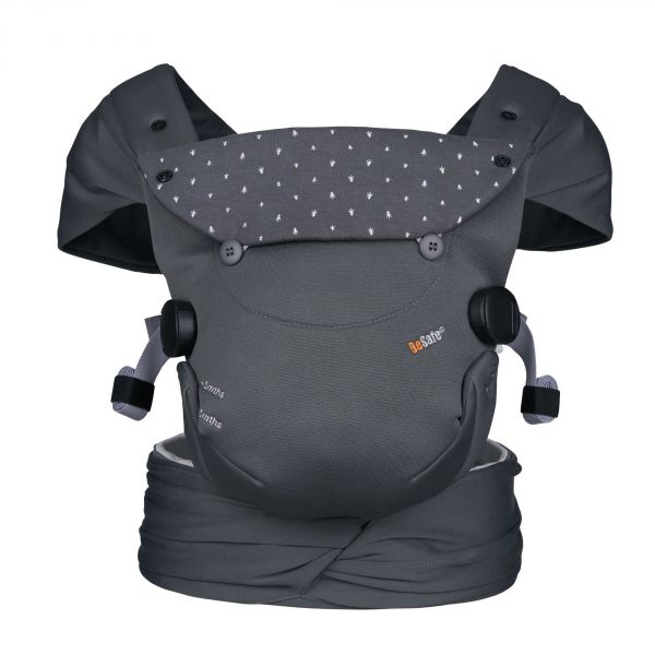 Porte bébé Newborn Haven Anthracite Forest