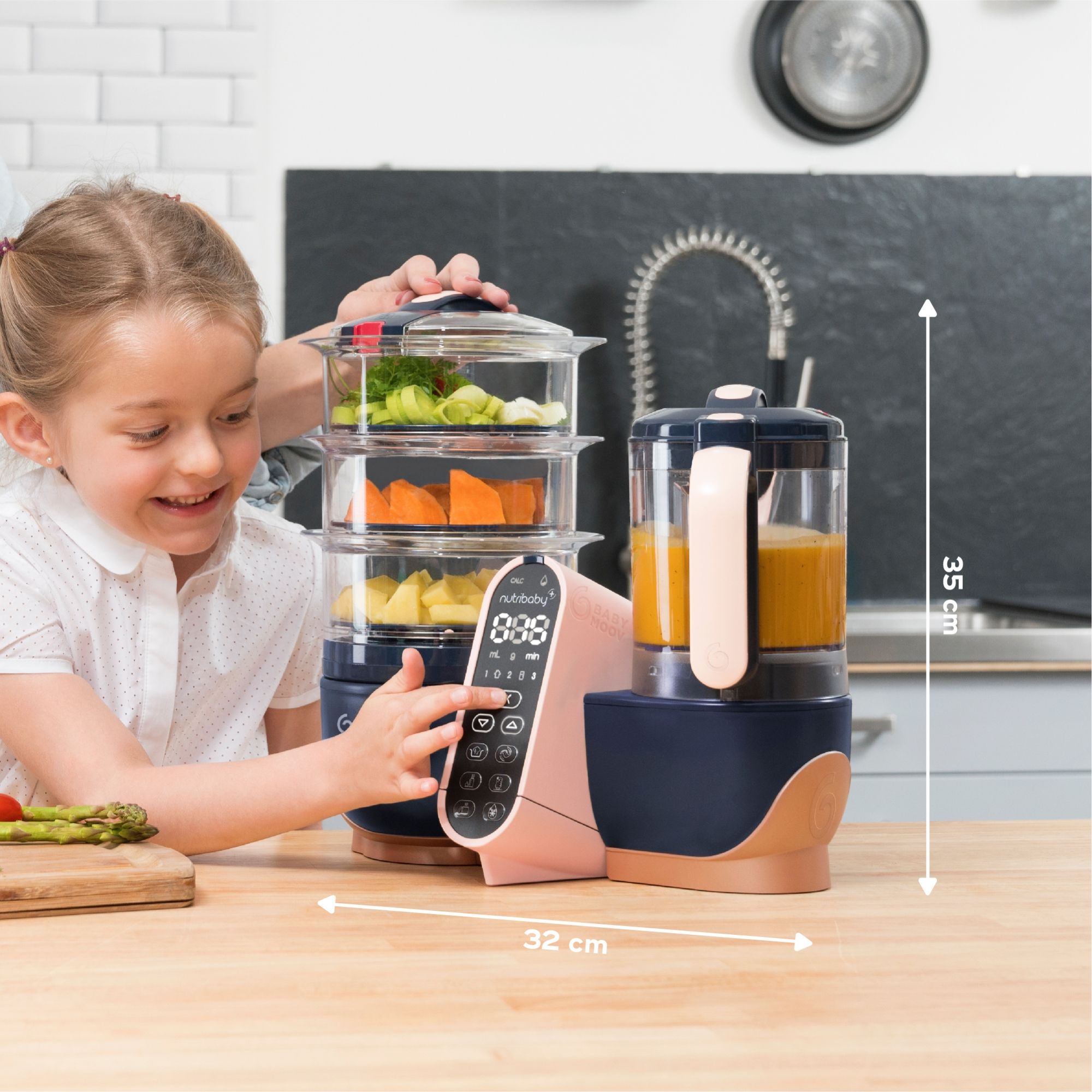 Robot culinaire multifonctions Nutribaby + XL - BamBinou