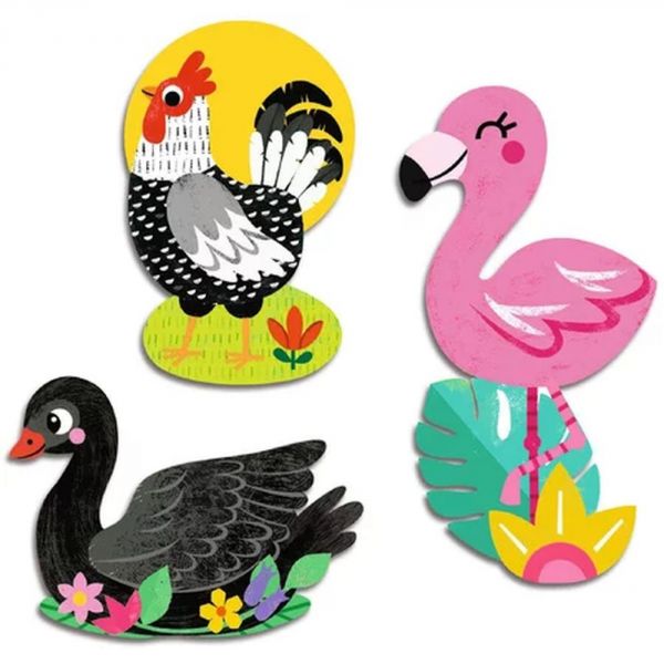 Gommettes stickers Oiseaux