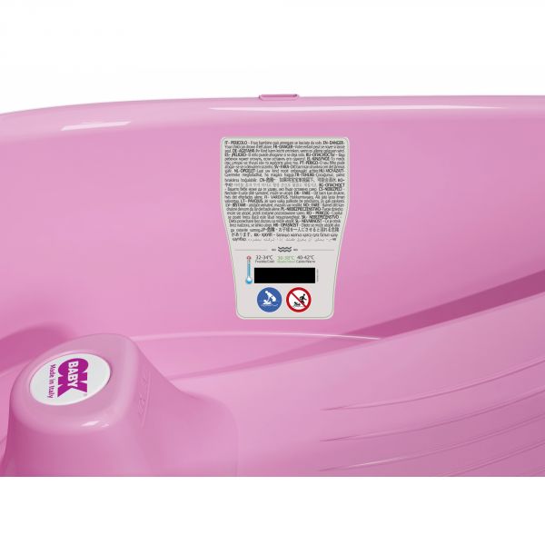 Baignoire onda baby rose