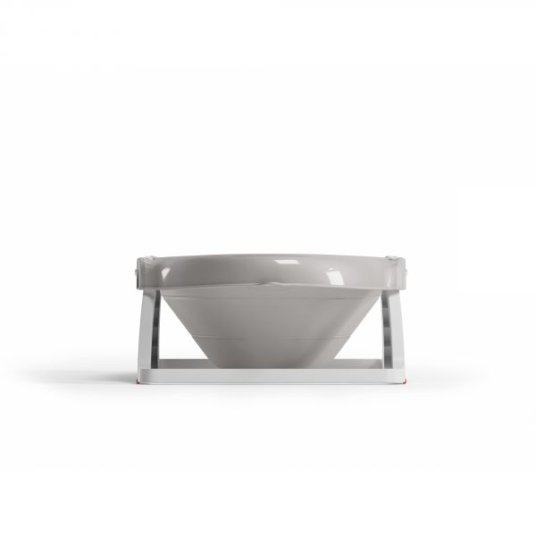 Baignoire Onda slim pliante gris