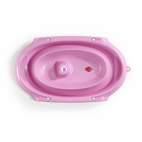 Baignoire Onda slim pliante rose