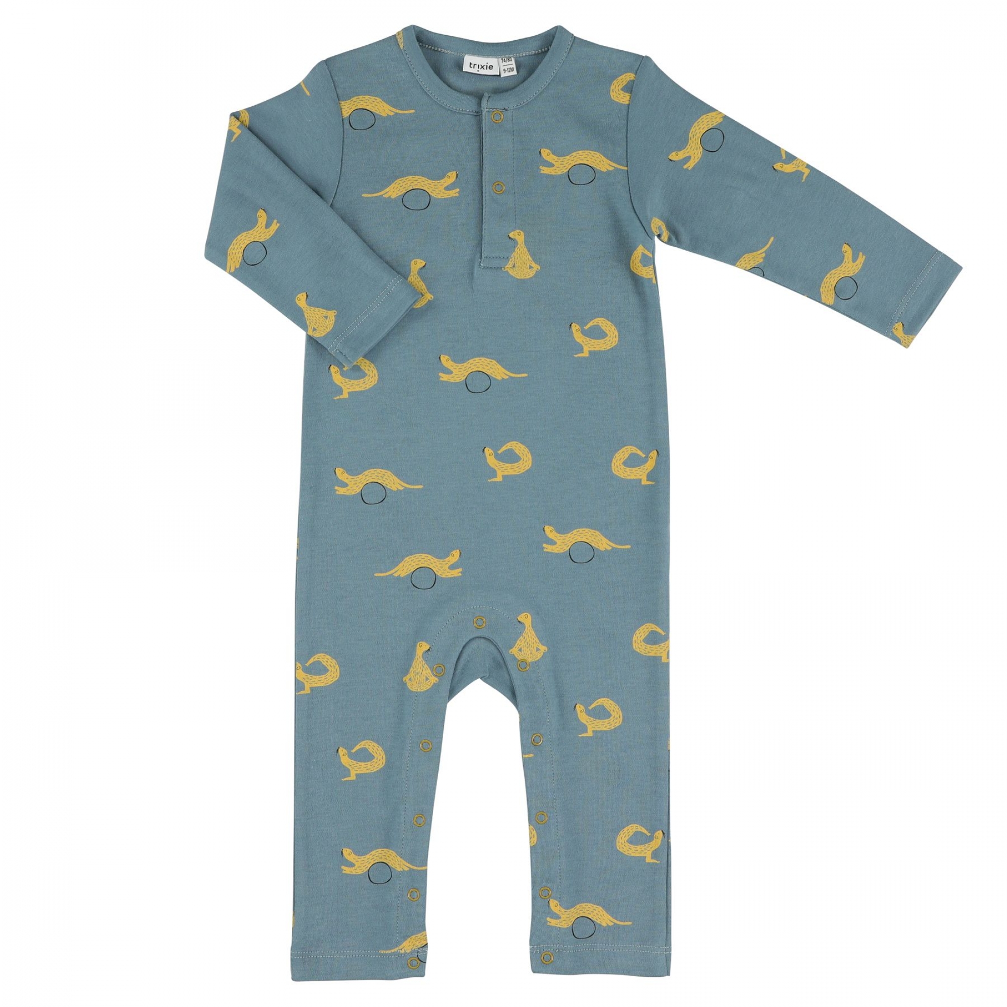 Trixie Pyjama Bebe 9 12 Mois Whippy Weasel Made In Bebe