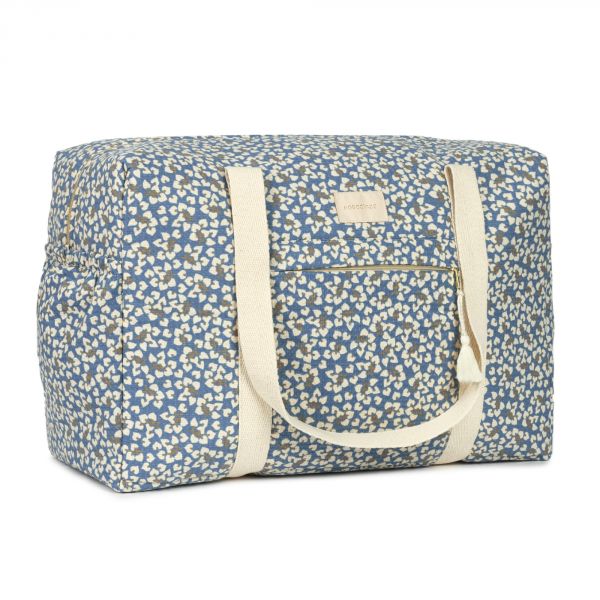 Sac à langer Opéra nid d'abeille Blue Yumiko