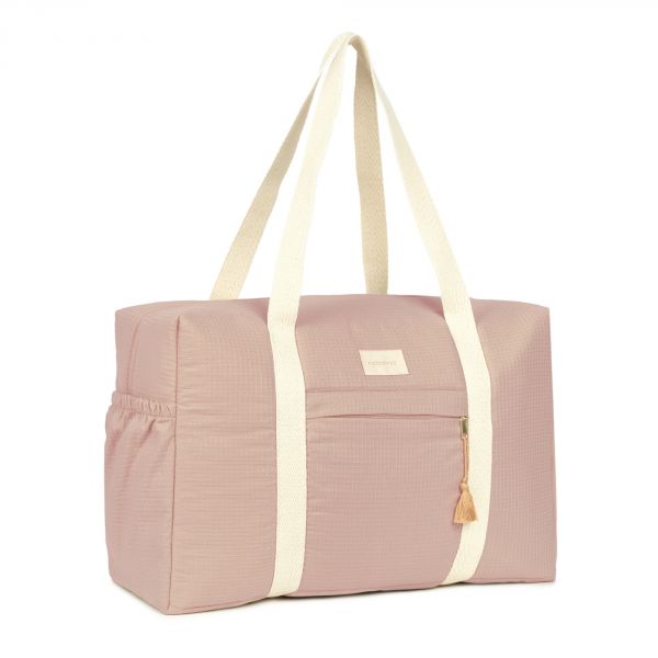 Sac à langer Opéra nid d'abeille Mauve Pink