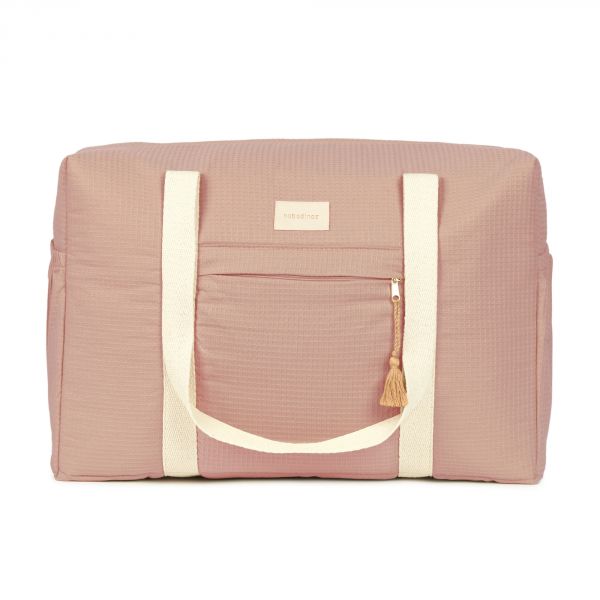 Sac à langer Opéra nid d'abeille Mauve Pink