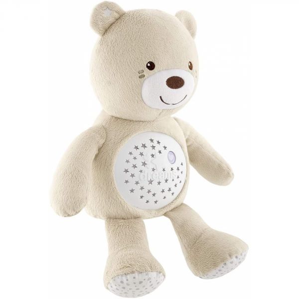 Ourson Projecteur Baby Bear Beige First Dreams