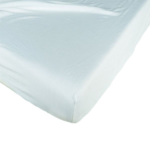 Pack Matelas bébé climatisé + alèse blanc + drap housse blanc - 60x120 cm