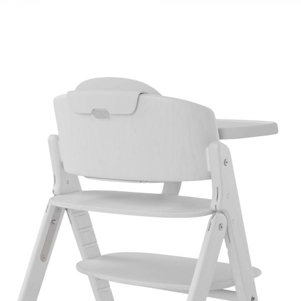 Chaise haute pliante évolutive Click & Fold 3-en-1 All White