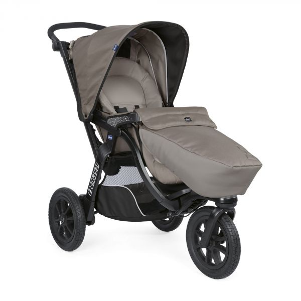 Poussette duo Activ3 Dark Beige + Siège auto Kory i-Size