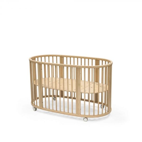 Chambre duo Lit Sleepi Natural + commode Sleepi Natural