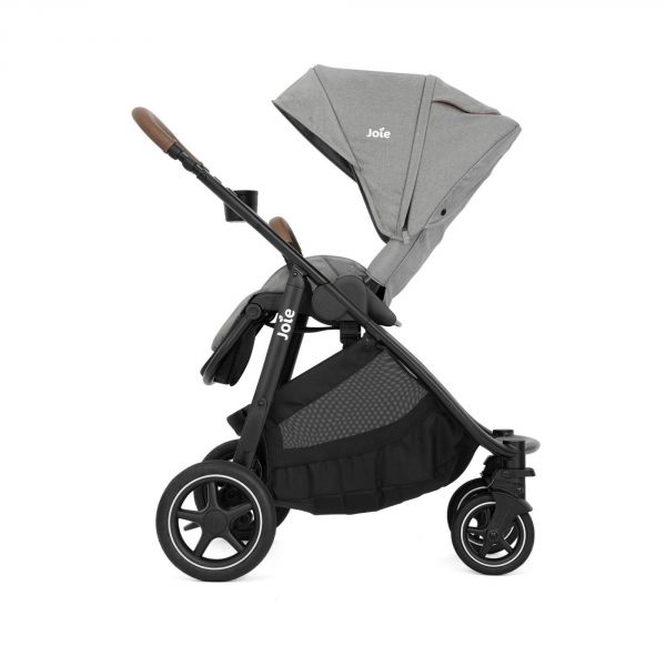 Poussette duo Versatrax Pebble + siège auto i-Level Recline Carbon