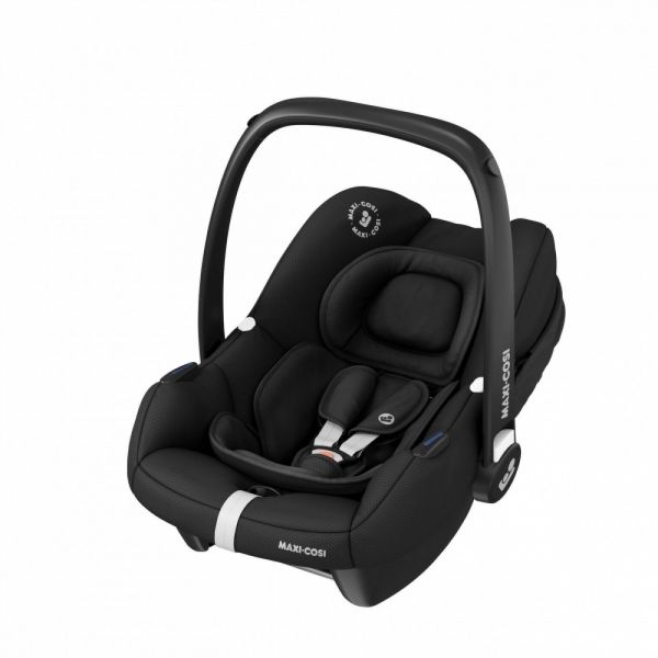 Poussette trio Zelia 3 Essential Black + siège auto Cabriofix I-Size + nacelle