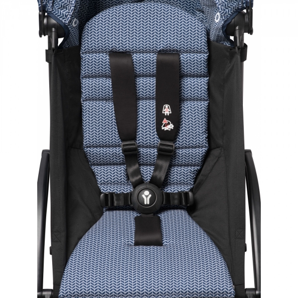 Pack poussette double Duo YOYO² Connect pack 6+ et Yoyo car seat by Besafe  - Cadre Noir - Noir - Made in Bébé