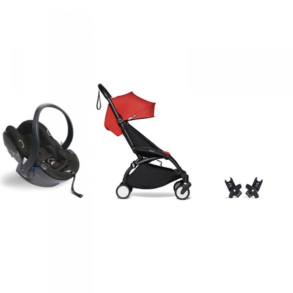 Bebe Confort Pack Poussette Duo Lara 2 Citi Base Essential Black Made In Bebe