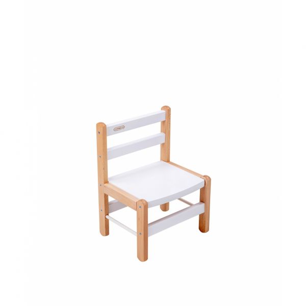 Table enfant Gabriel + Chaise basse Louise Hybride blanc