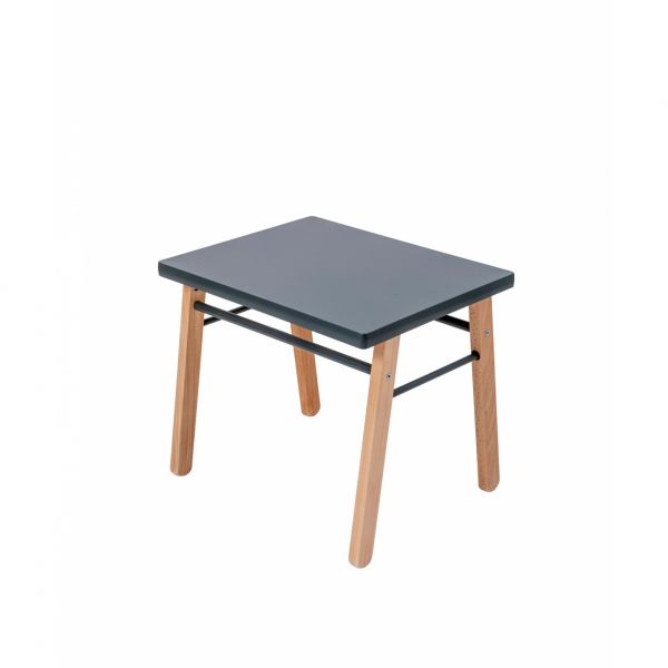 Table enfant Gabriel + Chaise basse Louise Hybride kaki