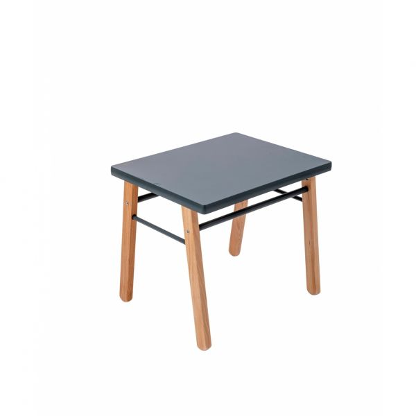 Table enfant Gabriel + Chaise basse Louise Hybride kaki