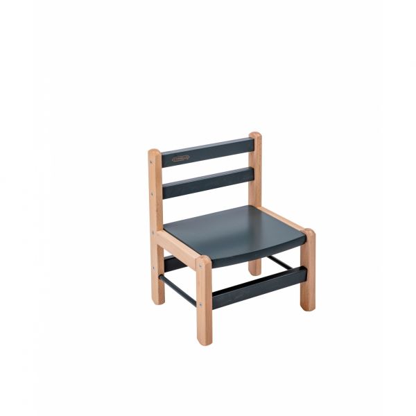 Table enfant Gabriel + Chaise basse Louise Hybride kaki