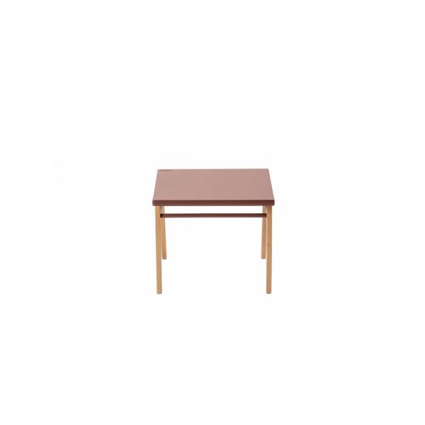 Table enfant Gabriel + Chaise basse Louise Hybride vieux rose