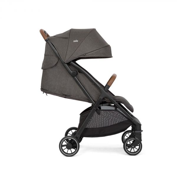 Poussette trio Pact pro Shell gray + siège auto i-Level Recline Carbon + nacelle Ramble Shale