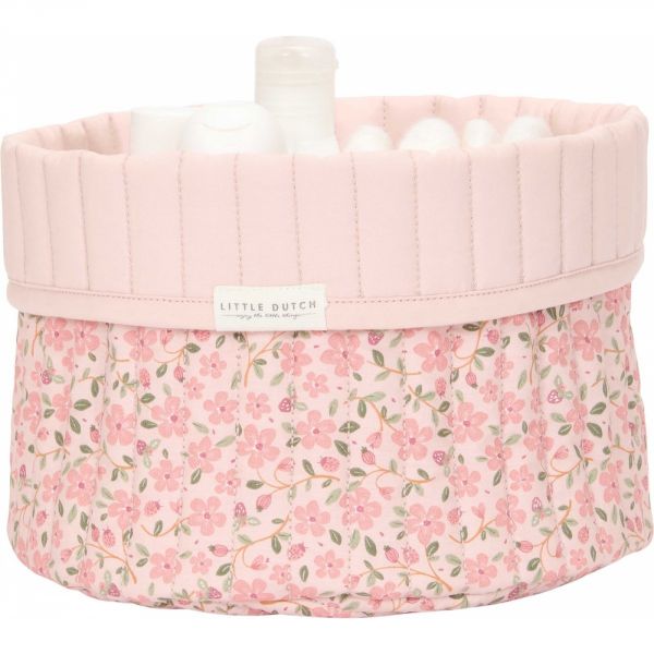 Panier de commode matelassé petit - Fairy Floral