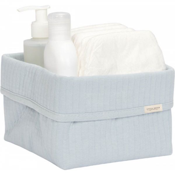 Panier de commode petit - Pure Soft Blue