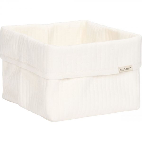 Panier de commode petit - Pure Soft White