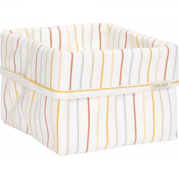 Panier de commode petit - Vintage Sunny Stripes