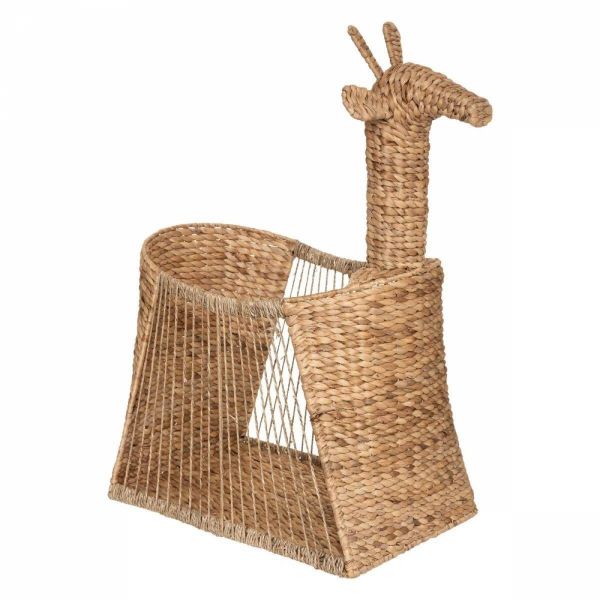 Panier de rangement Girafe jacinthe