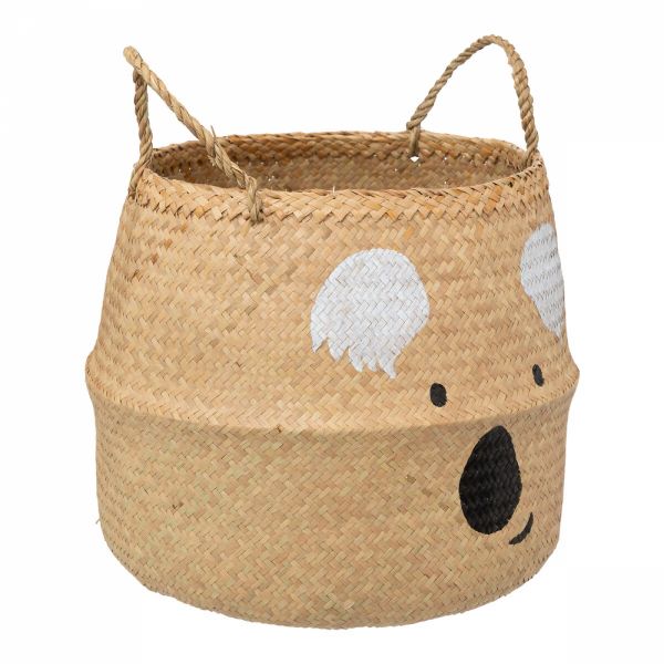 Panier de rangement pliant roseau Koala