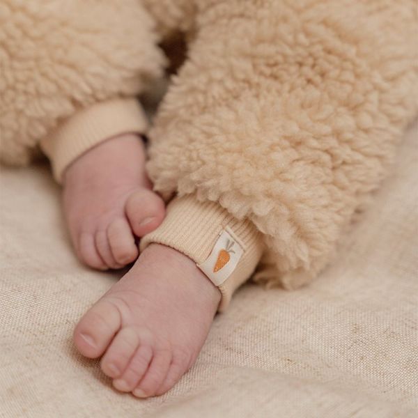 Pantalon bébé Teddy Sand taille 62