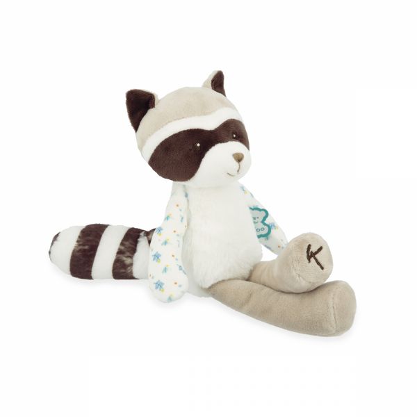 Peluche pantin Raton laveur Gaston