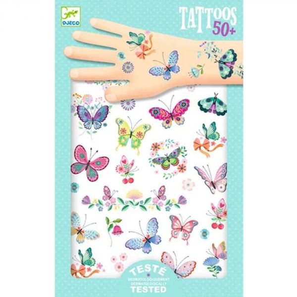 Tatouages enfant Papillons de rêve