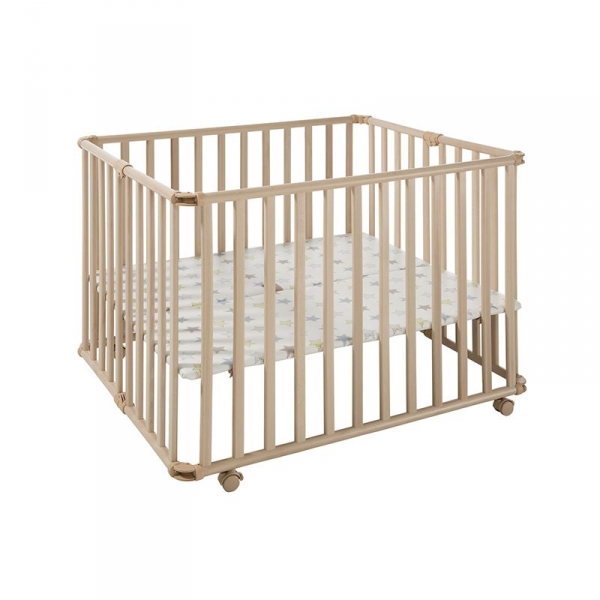 Geuther Parc Bebe Pliable Ameli 106 5 X 90 Cm Etoiles Naturel Made In Bebe