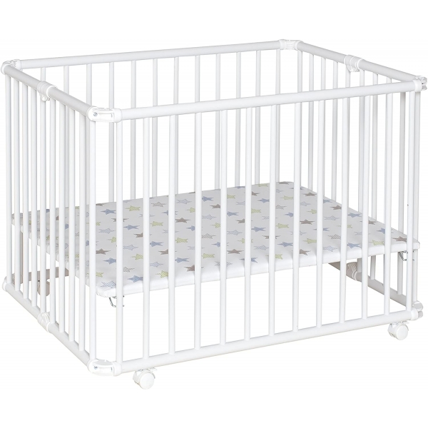 Geuther Parc Pliable Lucilee Etoiles Blanc Made In Bebe