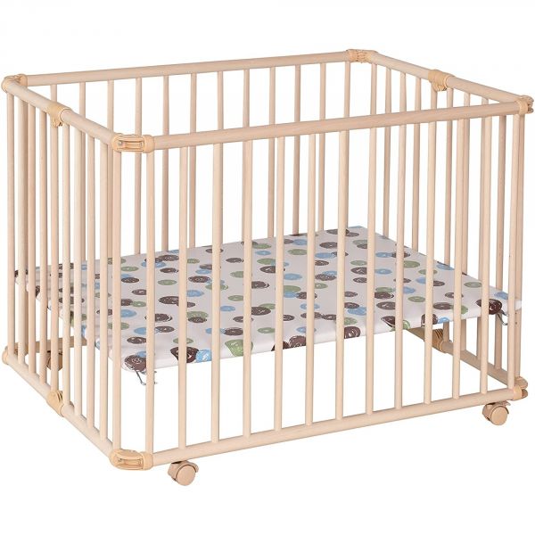 Geuther Parc Pliable Lucilee Pois Naturel Made In Bebe