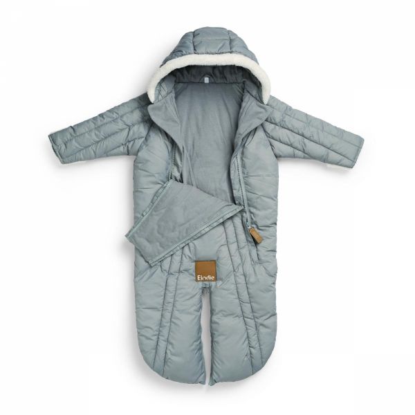 Combinaison pilote bébé Pebble Green 0-6 mois