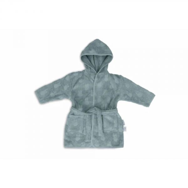 Peignoir éponge 1-2 ans Miffy Jacquard Sea Green