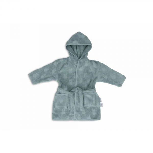 Peignoir enfant éponge 3-4 ans Miffy Jacquard Sea Green